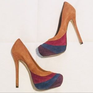 💥 Round Toe Camel Heels